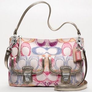 🔥HOST PICK🔥❣️COACH❣️Poppy Dream C Hippie crossbody bag❣️BRAND NEW WITH TAG❣️